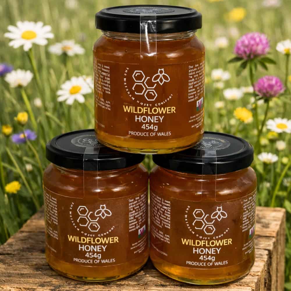 Wildflower Honey from Wrexham – Raw Local Welsh Honey