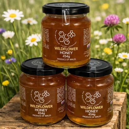 Wildflower Honey from Wrexham – Raw Local Welsh Honey